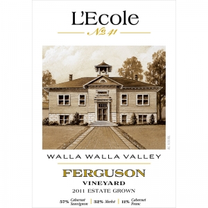 Schoolhouse on the label