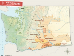 Washington State AVA Map