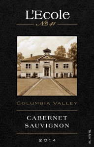 2014 Cabernet Sauvignon Columbia Valley front label