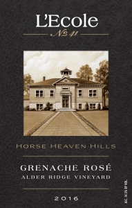 2016 Grenache Rosé Front label