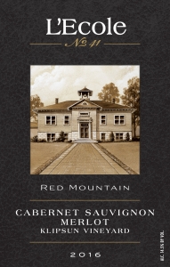 2016 Cabernet Sauvignon/Merlot label
