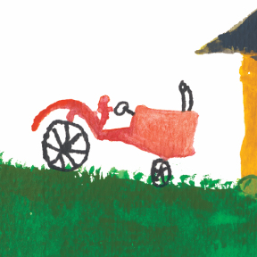 Baker Ferguson's tractor from original label